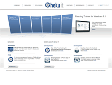 Tablet Screenshot of heku-it.com